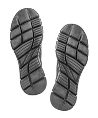 Sole of shoes on a transparent background. isolated object. Element for design