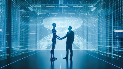 AIアンドロイドと人間　Generative AI