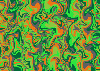 Obraz premium vector geométrico en forma de mármol de colores verdes, fondo de pantalla psicodélica de color verde, vector en forma de mármol verde, 