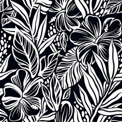 Seamless pattern with flowers. Design for textiles, souvenirs, fabrics, packaging and greeting cards and more.	