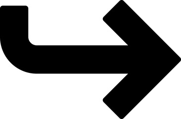 turn right icon