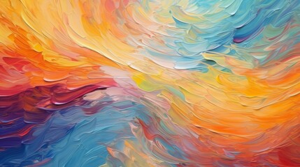 カラフルなアブストラクト背景画像,Generative AI AI画像