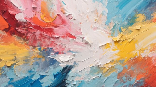 カラフルなアブストラクト背景画像,Generative AI AI画像