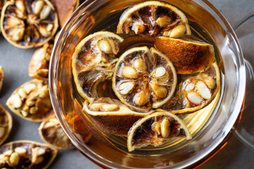 hot fruit tea, Dried trifoliate orange