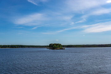 river and sky