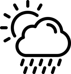 rainy day icon