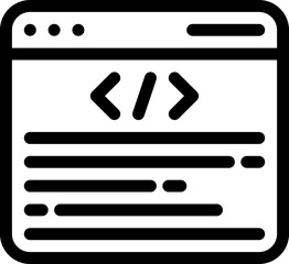 web coding icon