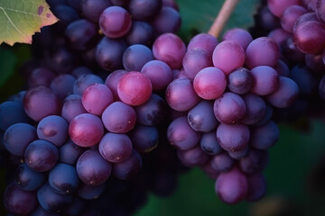 grapes in garden