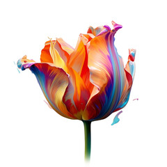 Beautiful Tulip Flower - 602237946