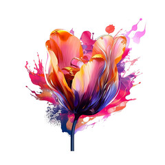 Beautiful Tulip Flower - 602237948