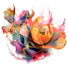 Beautiful Tulip Flower - 602237951