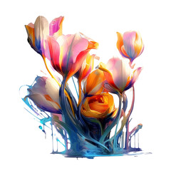 Beautiful Tulip Flower - 602237963