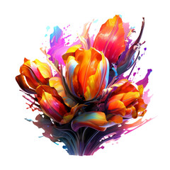 Beautiful Tulip Flower - 602237976