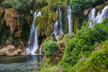 Kravica waterfalls in Bosnia and Hercegovina
