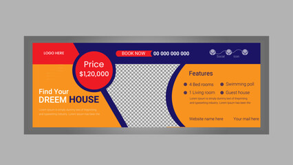 Modern facebook cover design 