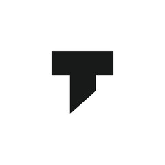 T logo vecor letter font icon design symbol