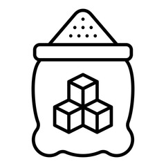 Sugar Line Icon