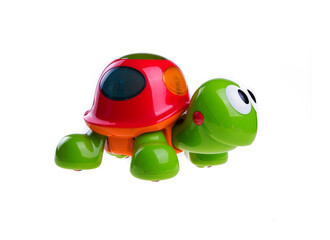children's toy green turtle