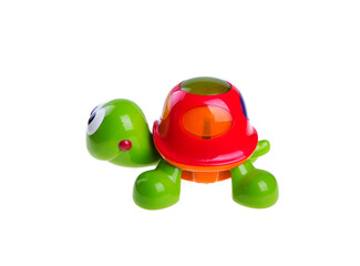 children's toy green turtle