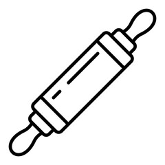 Rolling pin Line Icon