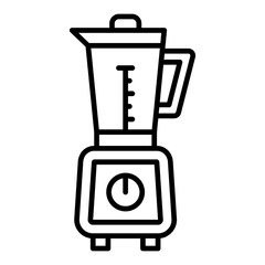 Blender Line Icon