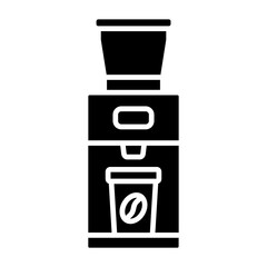 Coffee grinder Glyph Icon