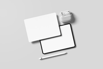 Tablet Mockup for UI Design