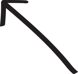 decoration hand drawn arrow illustration.