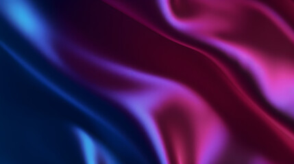 Black blue violet purple maroon red magenta silk satin. Color gradient. Colorful abstract background. Drapery, curtain. Soft folds. Shiny fabric. Glow glitter neon electric light metallic. Line stripe