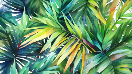 Fototapeta premium palm tree leaf