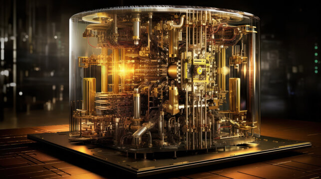 Quantum Computing Unleashed: Illuminating the Principle of a Quantum Computer. Generative AI