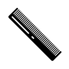 comb isolated on white = vector icon