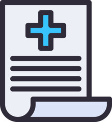 Obraz premium health report icon