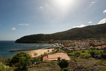 Fototapeta premium Portugal - Madeira - Machico - Praia da Banda Além