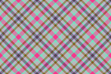 Tartan texture background. Vector plaid seamless. Pattern textile fabric check.