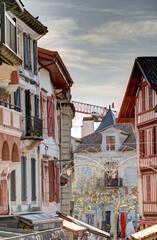 Saint Jean de Luz Ciboure, France, HDR Image