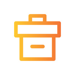 archive gradient icon