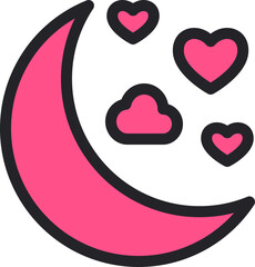 crescent moon icon