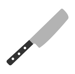 Knife on a white background.Vector