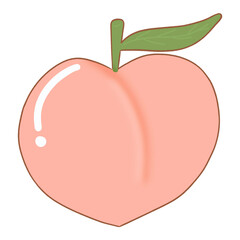 Fruits and smiling fruits characters set collection 