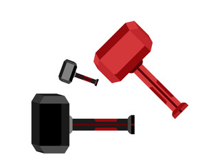 logo of a hammer