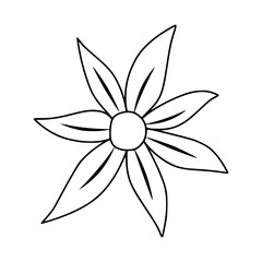 Flower Lineart