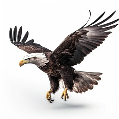 eagle isolated on white background