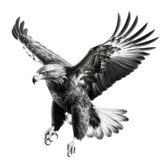 eagle isolated on white background