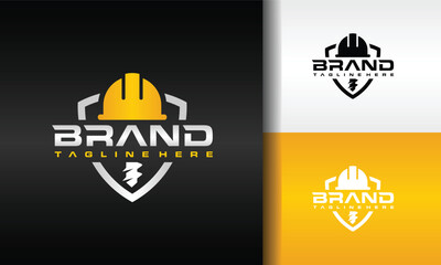 helmet drill shield logo