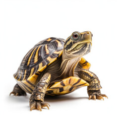 Obraz premium turtle isolated on white background