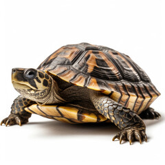 Fototapeta premium turtle isolated on white background