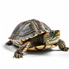 Fototapeta premium turtle isolated on white background