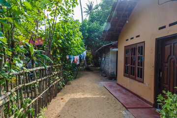 Fototapeta premium A house in Sri Lanka