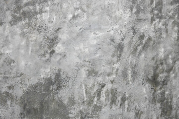 Grey Polished concrete Grunge textured wall background.